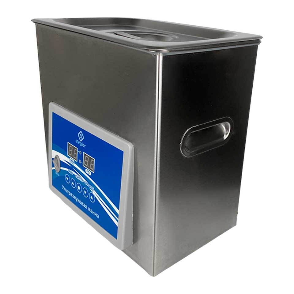 Ультразвуковая ванна (мойка) Stegler 3DT (3 л, 20-80°C, 120W)